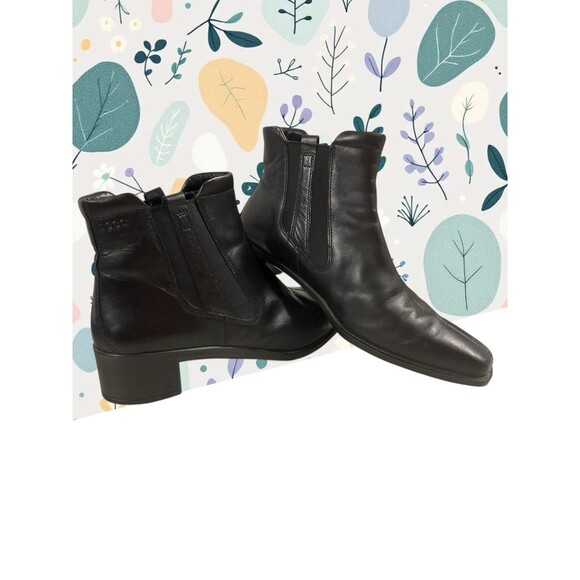 ECCO Shape M35 Black Leather Chelsea Boots EU Size 40/US Size 9-9.5 - Picture 7 of 12